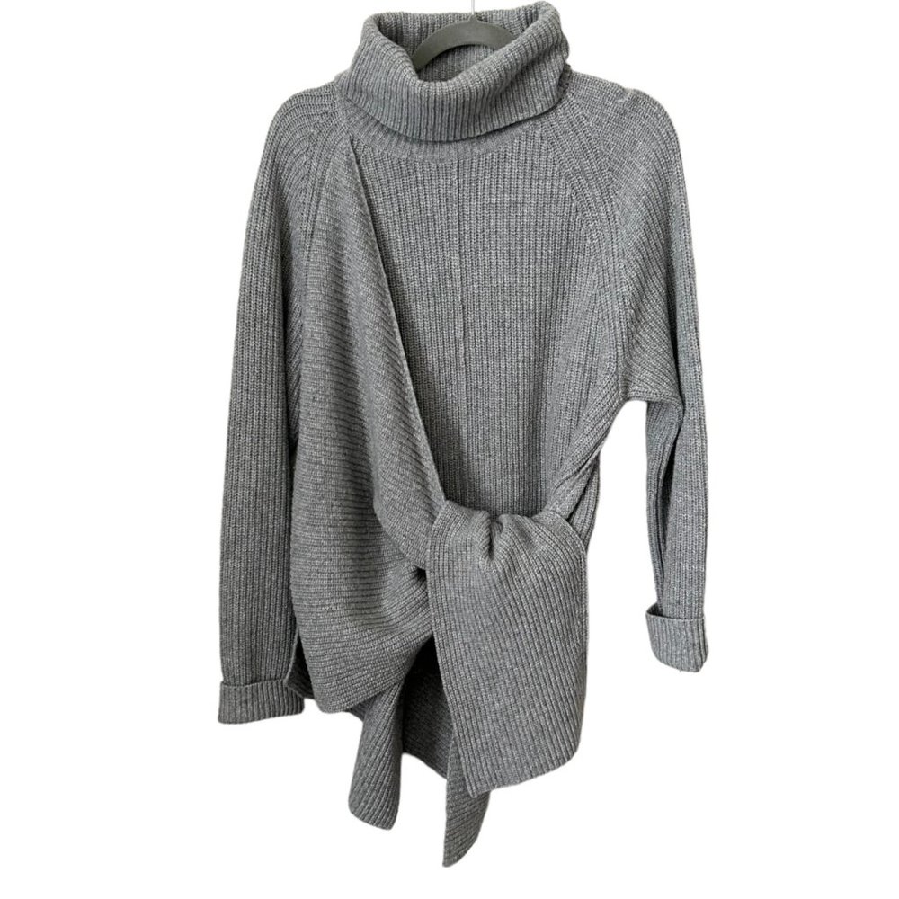 Brochu Walker Bree Wrap Turtleneck Sweater - Picture 2 of 8